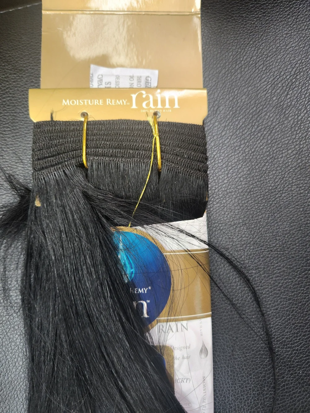 Rains Moisture Remy Human Hair Extensions - Black